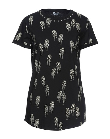LIU •JO Top Elegante Nero 100% Cotone