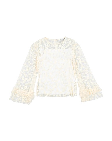 PHILOSOPHY di LORENZO SERAFINI Top Ivory 66% Cotton, 34% Nylon