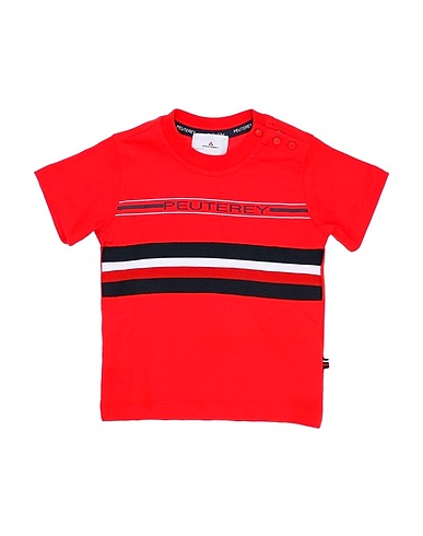 PEUTEREY T-shirt Rosso 100% Cotone