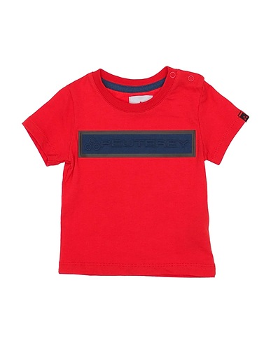 PEUTEREY T-shirt Red 100% Cotton