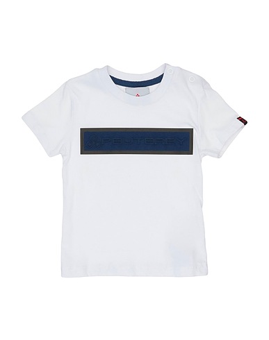 PEUTEREY T-shirt Bianco 100% Cotone