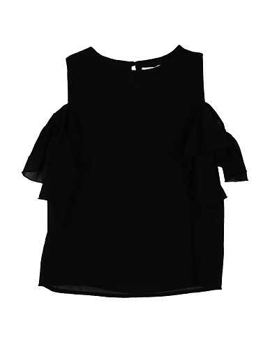 Y-CLÙ Top Nero 100% Poliestere