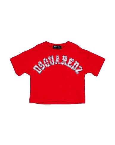 DSQUARED2 T-shirt Rosso 100% Cotone