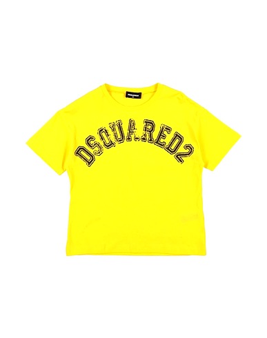 DSQUARED2 T-shirt Giallo 100% Cotone