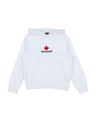 DSQUARED2 Sweatshirt White 100% Cotton, Elastane
