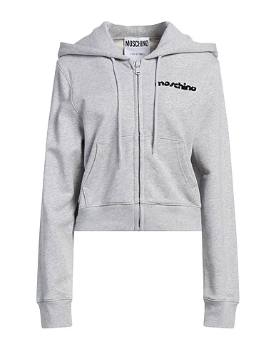 MOSCHINO Hooded track jacket  COUTURE 100% Cotton