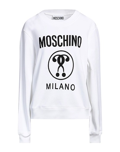 MOSCHINO Sweatshirt White 100% Cotton