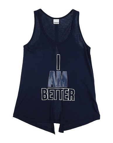 TWO PLAY Top Midnight blue 50% Cotton, 50% Modal