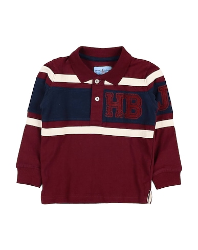 HARMONT & BLAINE Poloshirt Bordeaux 100% Baumwolle