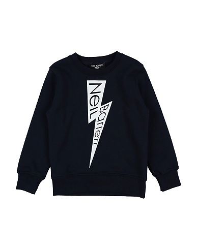 NEIL BARRETT Sweatshirt Midnight blue 100% Cotton