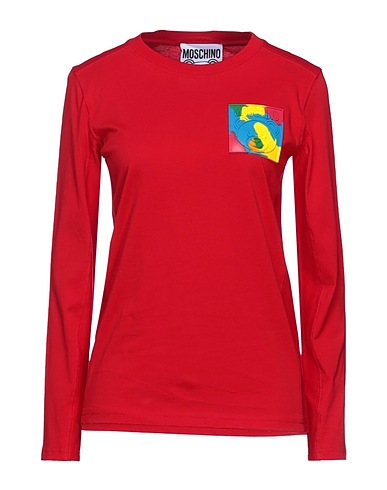 MOSCHINO T-shirt COUTURE Red 100% Cotton
