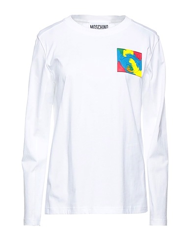 MOSCHINO T-shirt Bianco 100% Cotone