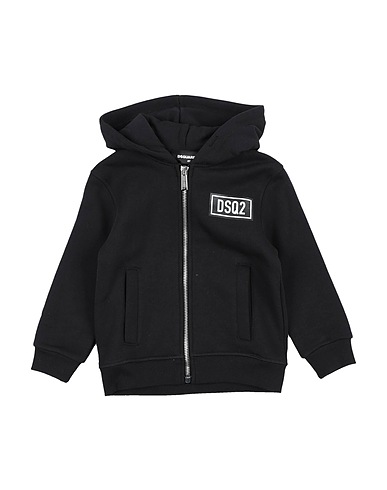 DSQUARED2 Hooded sweatshirt Black 100% Cotton