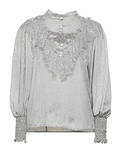SOALLURE Lace shirts & blouses Grey 100% Polyester