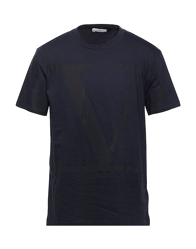 VALENTINO GARAVANI Basic T-shirt Midnight blue 100% Cotton