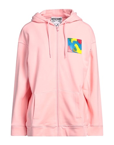 MOSCHINO Felpa COUTURE Rosa 100% Cotone