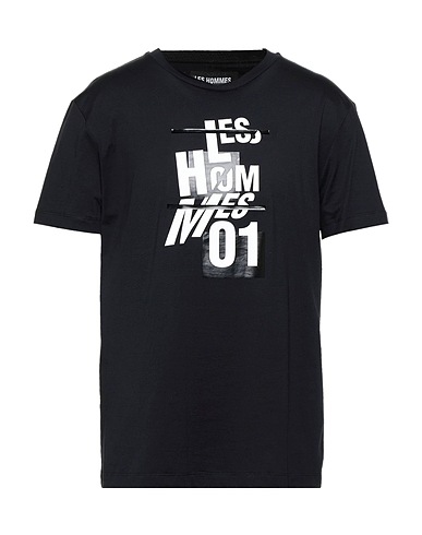 LES HOMMES T-shirt Nero 100% Cotone