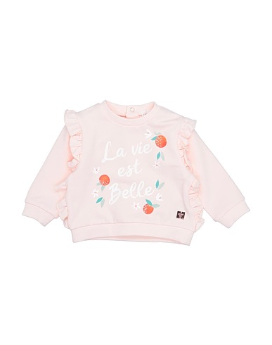 CARRÉMENT BEAU Sweatshirt Light pink 95% Cotton, 5% Elastane