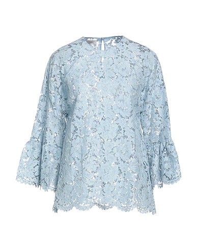 VALENTINO GARAVANI トップス スカイブルー コットン 75% / レーヨン 21% / ナイロン 4%