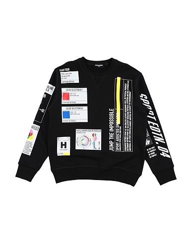 DSQUARED2 Sweatshirt Black 100% Cotton