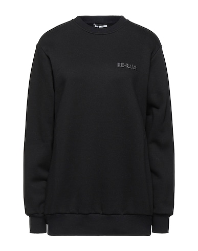 RE-RAISE Sweatshirt Black 70% Polyester, 30% Cotton