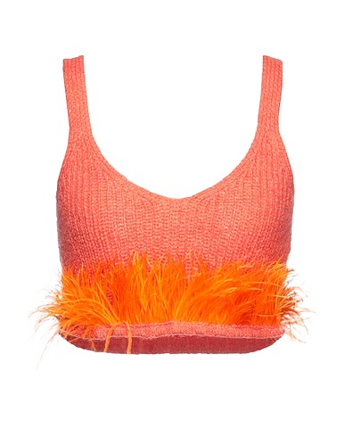 VICOLO Top Orange 47% Acrylic, 27% Mohair wool, 26% Nylon