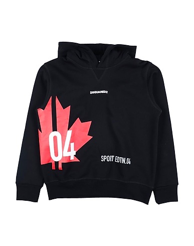 DSQUARED2 Sweatshirt Black 100% Cotton