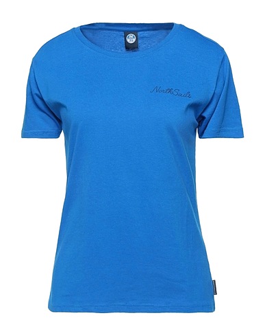 NORTH SAILS T-shirt Bright blue 100% Cotton