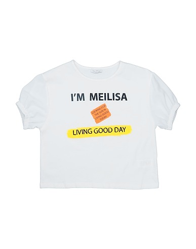 MEILISA BAI T-shirt Avorio 94% Cotone, 6% Elastan