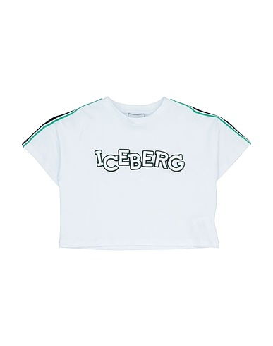 ICEBERG T-shirt Bianco 97% Cotone, 3% Elastan