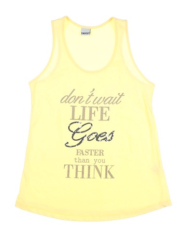 TWO PLAY T-shirt Yellow 100% Cotton