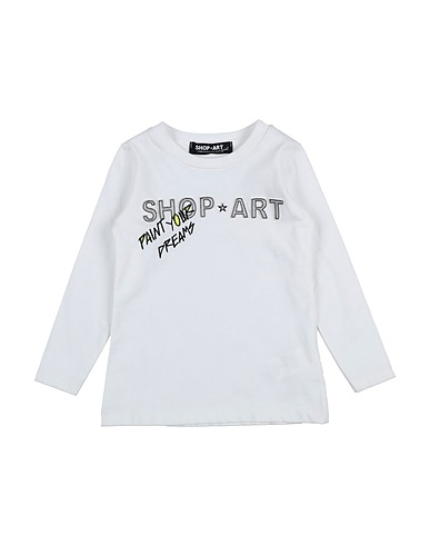 SHOPART T-shirt Λευκό 100% Βαμβάκι