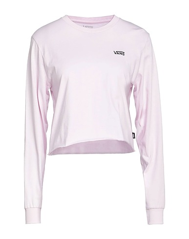 VANS T-shirt Lilac 100% Cotton