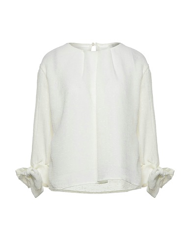 JE SUIS LE FLEUR Top White 89% Polyester, 11% Elastane