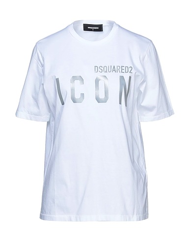DSQUARED2 T-shirt Λευκό 100% Βαμβάκι