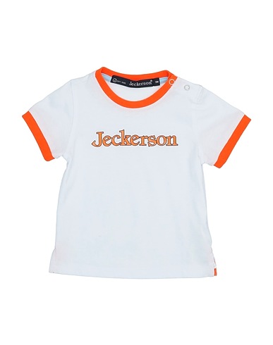 JECKERSON T-shirt Bianco 100% Cotone