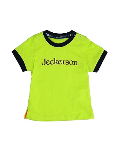 JECKERSON T-shirt Verde lime 100% Cotone