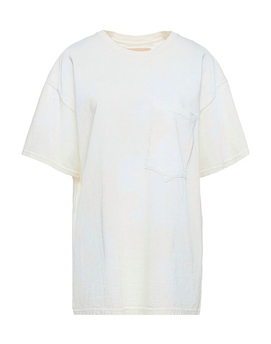 CORELATE Basic T-Shirt Ivory 100% Cotton