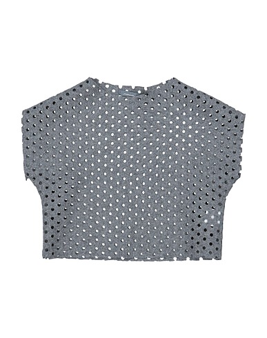 MINIMU' T-shirt Grey 70% Wool, 25% Nylon, 5% Other Fibres
