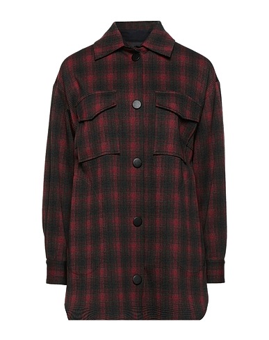 PINKO Patterned shirts & blouses Red 58% Viscose, 39% Polyamide, 3% Elastane