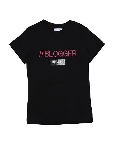 RÊVER Paris T-shirt Nero 100% Cotone