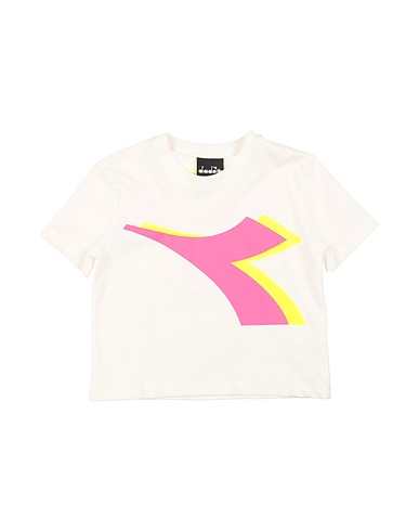 DIADORA T-shirt Off white 100% Cotton