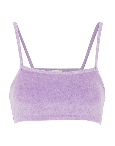 8 by YOOX Crop top COTTON TOWEL TERRY BRA

 Mauve 80% Cotton, 20% Polyester