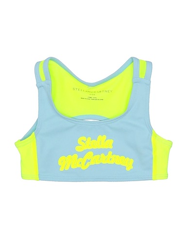 STELLA McCARTNEY KIDS T-shirt Sky blue 85% Polyamide, 15% Elastane