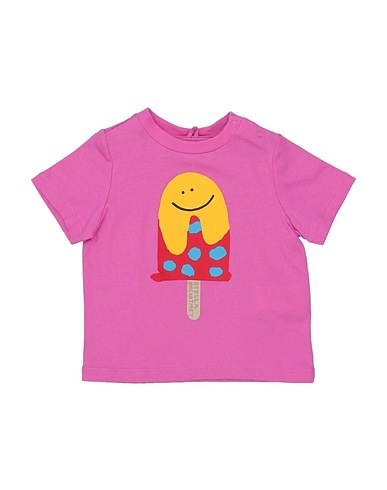 STELLA McCARTNEY KIDS T-Shirt Rosa 100% Organische Baumwolle, Elastan