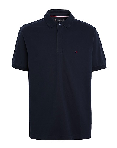 TOMMY HILFIGER Polo Blu notte 96% Cotone, 4% Elastan
