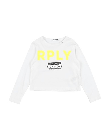 REPLAY & SONS T-shirt White 100% Cotton