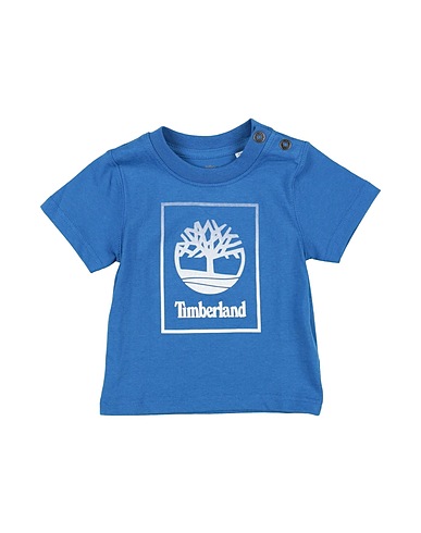 TIMBERLAND T-shirt Blue 100% Organic cotton, Elastane