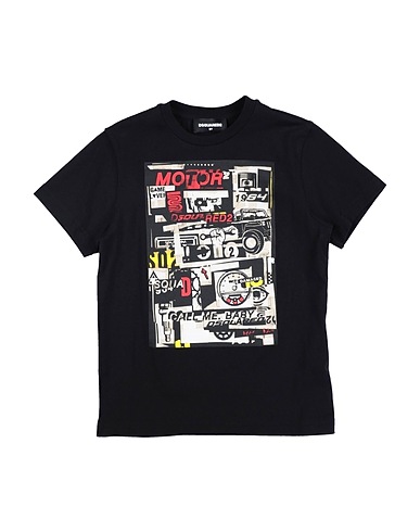 DSQUARED2 T-shirt Black 100% Cotton