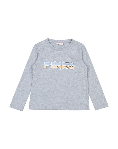 PINKO UP T-shirt Grey 100% Cotton